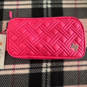 NWT Lug Coupe XL Convertible Crossbody Bag in Magenta